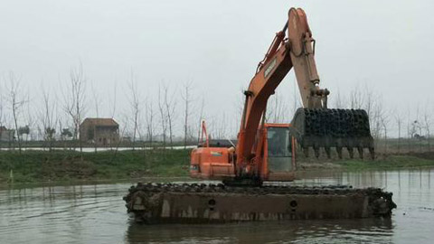 温州市水陆挖掘机租赁