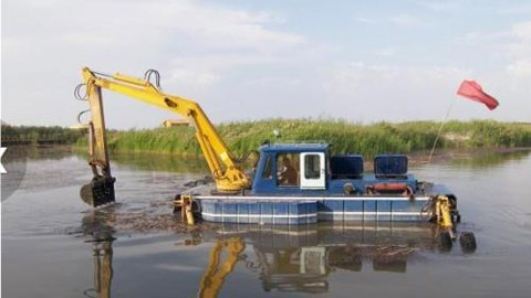 河道清淤船的作用