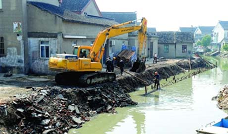 小河道清淤施工方案