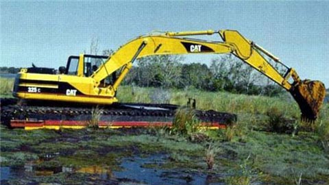 水陆挖掘机租赁